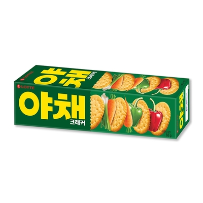 Lotte樂天 蔬菜風味餅乾(83g)