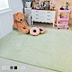 樂嫚妮 慢回彈乳膠底加大加厚客廳地毯/可水洗清潔-200X240cm-(6色) product thumbnail 3