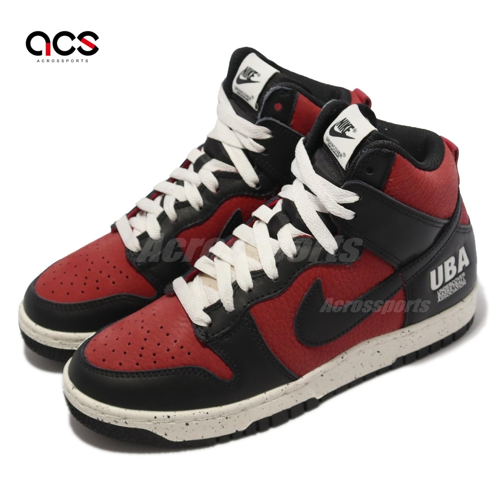 Nike 休閒鞋 Dunk HI 1985 Undercover 男女鞋 黑紅 高筒 高橋盾 藤原浩 UBA DD9401-600