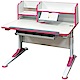 綠活居 米特多功能3尺可調式兒童書桌(二色＋置物書架)-90x60x56cm免組 product thumbnail 1