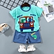 【Baby童衣】男女童居家套裝 短袖外出套裝 短T-Shirt+短褲 89000 product thumbnail 7