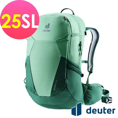 【deuter 德國】 FUTURA 25SL透氣網架背包3400221綠/登山包/健行包/戶外休閒包*
