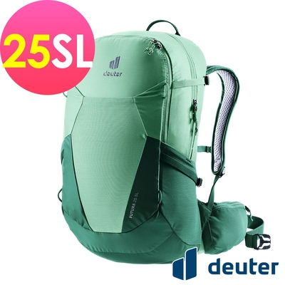 【deuter 德國】 FUTURA  25SL透氣網架背包3400221綠/登山包/健行包/戶外休閒包*