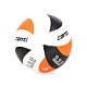 conti 5號頂級超世代橡膠排球 CONTI 橘黑白 product thumbnail 1