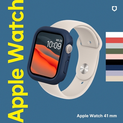 犀牛盾 Apple Watch 第7/8代 41mm Crashguard NX防摔邊框保護殼