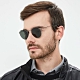 RayBan雷朋 復古圓框款 ROUND METAL 太陽眼鏡/槍-墨綠#RB3447 029-53mm product thumbnail 1