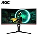 AOC CQ30G3Z 30型2K曲面電競螢幕 21:9黃金比例 支援FreeSync  200Hz 0.5ms HDR product thumbnail 1