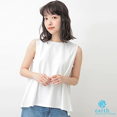 earth music 有機棉無袖背心上衣