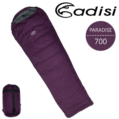 adisi paradise 700 羽絨睡袋 果醬紫