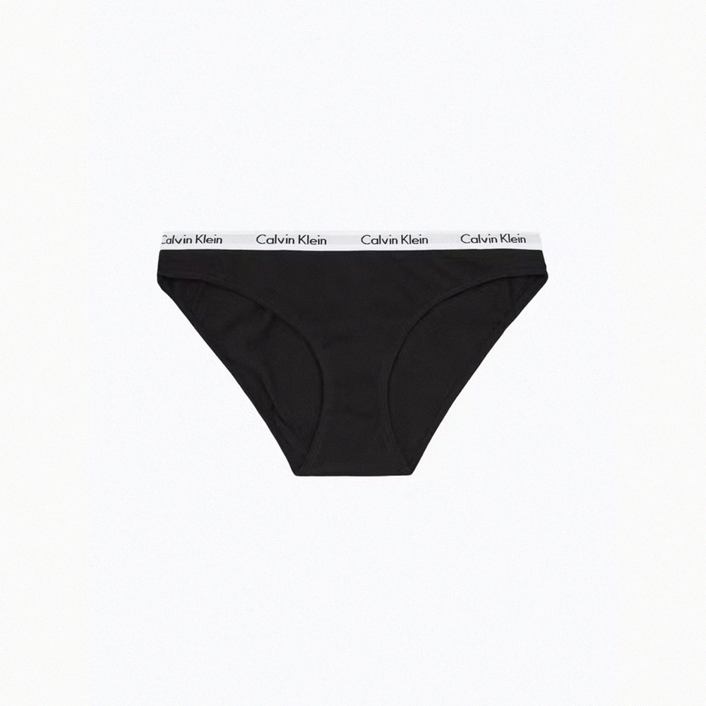 Calvin Klein 熱銷刺繡文字運動內褲(女)-黑色