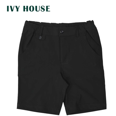 IVY HOUSE常春藤 純黑經典款男童學生褲131514(110cm~160cm)台灣製