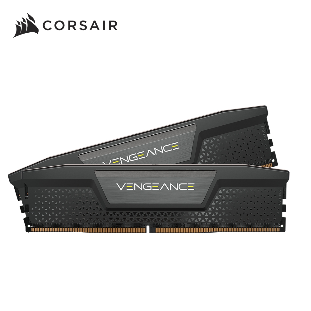海盜船CORSAIR Vengeance DDR5 6400MHz 32G(16GBx2)雙通/黑CL32-40-40 