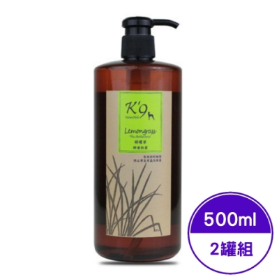 K 9 NatureHolic 檸檬草除蚤抗菌洗毛精 (犬用) 500ml (2罐組)