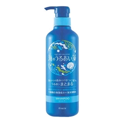 日本【KRACIE】海藻深層水潤澤洗髮精490ml