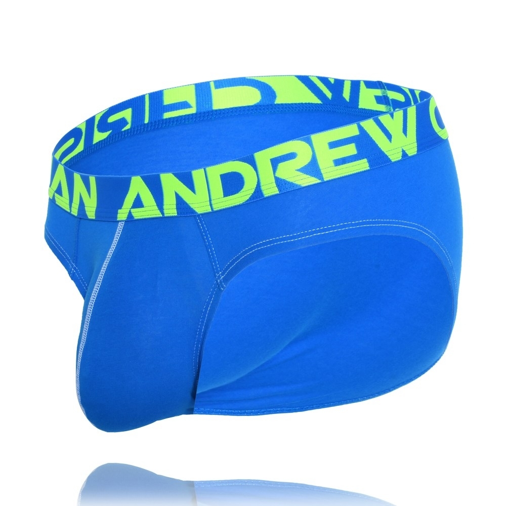 美國Andrew Christian Happy Brief 藍色三角內褲