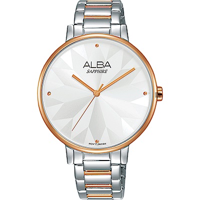 ALBA雅柏 Fashion 幾何造型女錶 送禮首選-36mm (AVH8571X1/VJ21-X144KS)