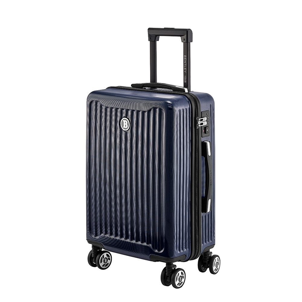 BENTLEY 20吋 都會輕旅系列 PC+ABS 合金拉桿行李箱-藍