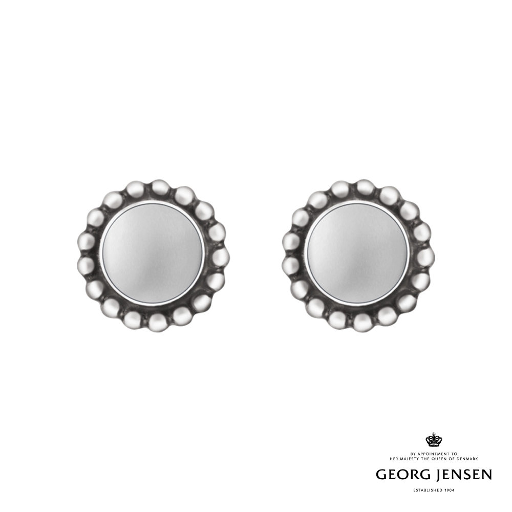 Georg Jensen 喬治傑生 MOONLIGHT BLOSSOM 純銀銀球耳環