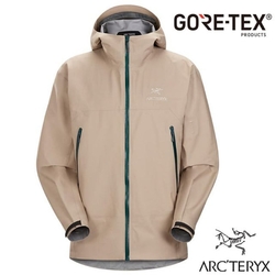 【ARCTERYX 始祖鳥】男 Beta Gore-Tex 防風防水透氣連帽外套_X000005599-29090 柳條褐