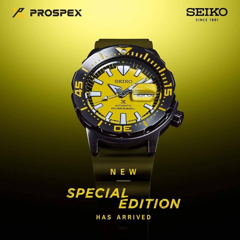 SEIKO 精工 Prospex 200米潛水機械錶(SRPF35K1/4R36-08B0Y)-42.4mm