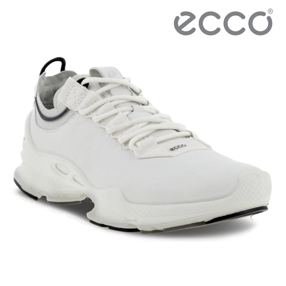 ECCO BIOM C W 健步自然律動皮革運動鞋 女鞋 白色