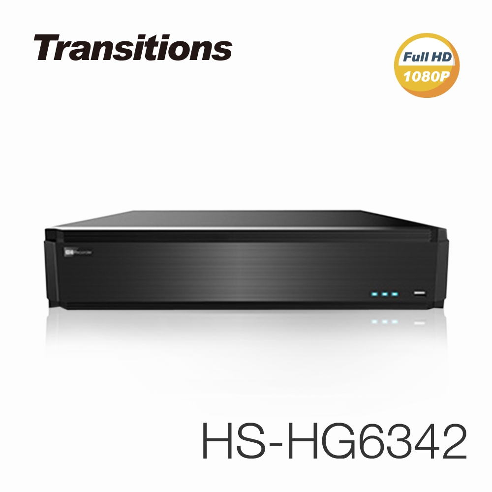 全視線 HS-HG6342 16路 H.264 1080P HDMI 台灣製造 混合式監視監控錄影主機