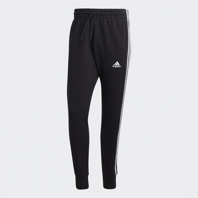 adidas 愛迪達 長褲 運動褲 亞規 男款 黑 HA4337 3-STRIPES (L4632)