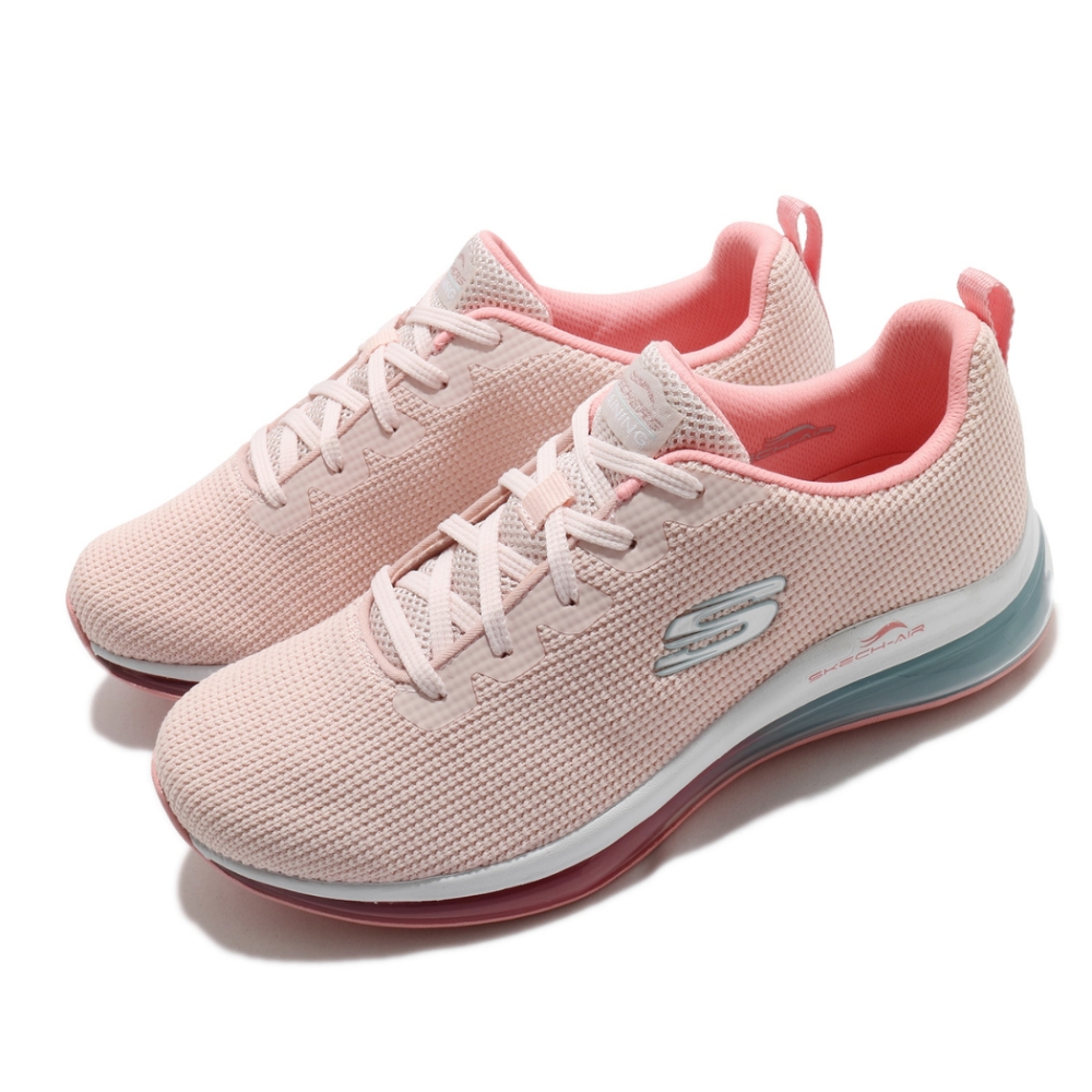 Skechers 休閒鞋 Skech-Air Element 2 女鞋 氣墊 避震 緩衝 支撐 耐磨 粉 白 149406LTPK