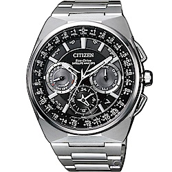 CITIZEN 光動能鈦金屬衛GPS星對時腕錶(CC9009-81E)48mm