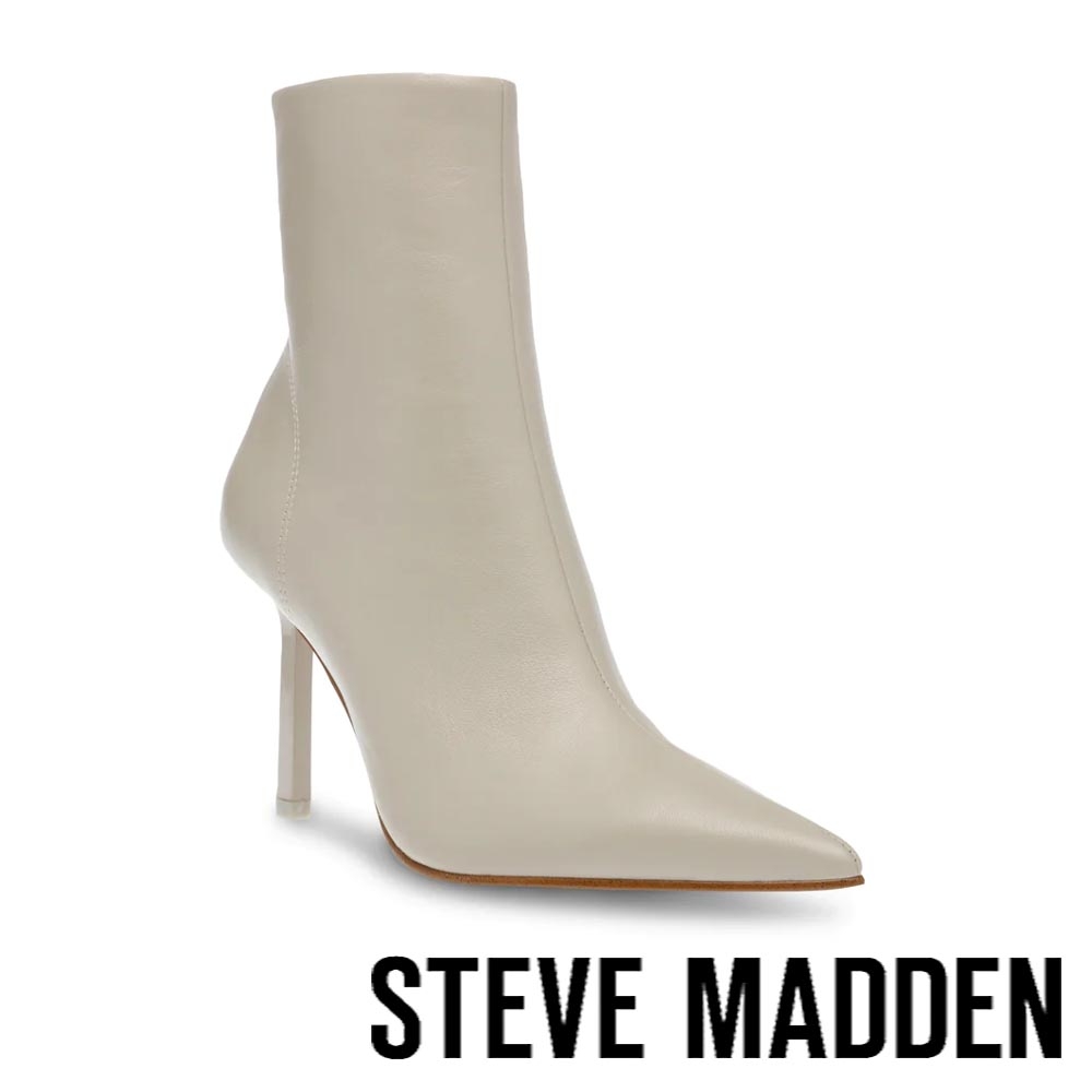 STEVE MADDEN-IYANNA 尖頭細跟短靴-淺灰色 product image 1