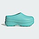 Adidas Adifom Stan Mule W [IE7051] 女 穆勒鞋 拖鞋 休閒 經典 三葉草 厚底 水藍 product thumbnail 1