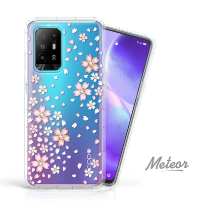 Meteor MI 小米 11 Lite 5G/11 Lite 5G NE 奧地利水鑽殼 - 櫻花