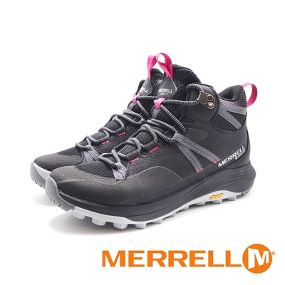 merrell(女)siren 4 mid gore-tex中高筒郊山健行鞋 女鞋-黑桃