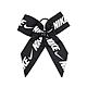 Nike 髮圈 Bow Large Scrunchie 黑 白 Logo 蝴蝶結 髮帶 頭飾 綁頭髮 彈性 N100248401-0OS product thumbnail 1