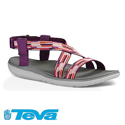 TEVA Terra-float livia 女休閒涼鞋 紫紅相間色