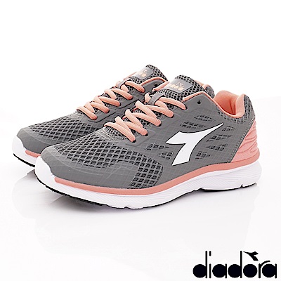 DIADORA-輕彈專業慢跑鞋款-SI688灰(女段)