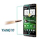 YANGYI揚邑 HTC E9+ 防爆防刮防眩弧邊 9H鋼化玻璃保護貼膜 product thumbnail 1