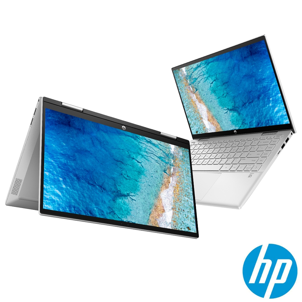 HP 星鑽翻轉 Pavilion x360 14-dy0113TU 14吋翻轉筆電(i5-1135 G7/4Gx2/512G SSD/Win11/冰曜銀)