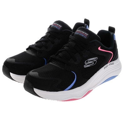 SKECHERS 女鞋 休閒系列 D LUX FITNESS - 149847BKMT