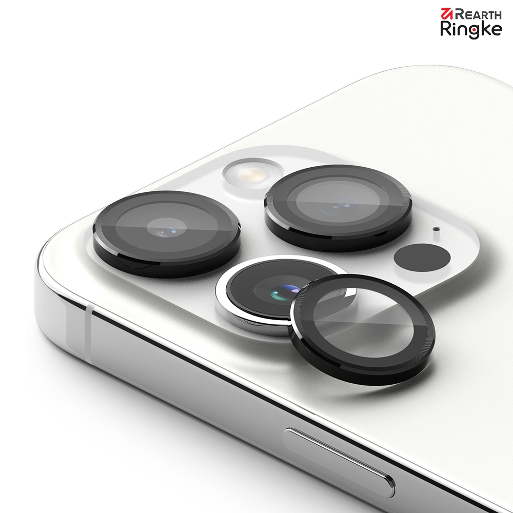 【Ringke】iPhone 15 Pro 6.1吋 [Camera Lens Frame Glass] 鋼化玻璃鏡頭保護鋁框