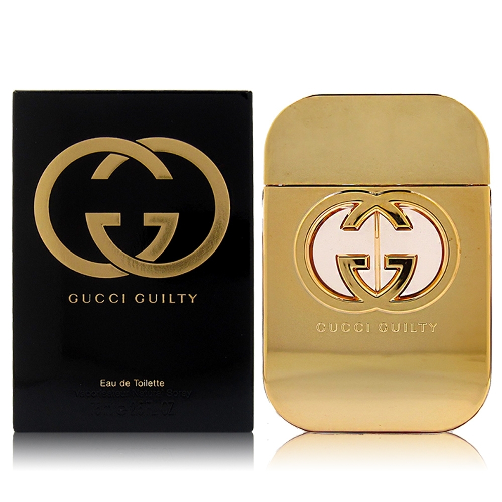 即期品Gucci Guilty 罪愛女性淡香水75ml 贈隨機專櫃品牌針管1入| GUCCI