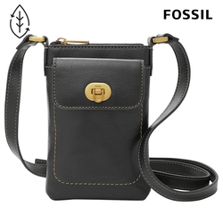 FOSSIL Harper 真皮多功能收納小包-黑色 SLG1563001