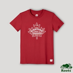 Roots女裝-愛最大加拿大日系列 大家都愛加拿大人短袖T