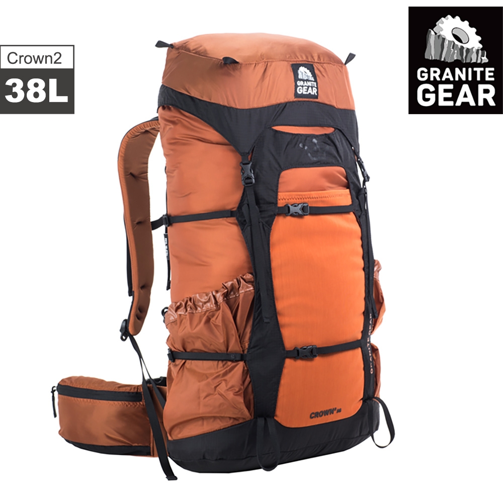 Granite Gear 5000019 Crown2 38 登山健行背包 / 橘-黑