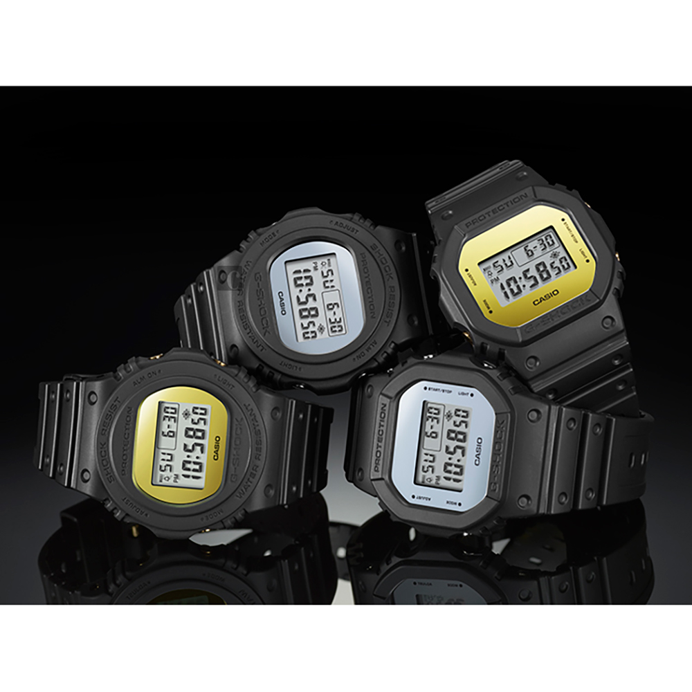 CASIO 卡西歐G-SHOCK 35周年MIRROR DW-5700 經典王者手錶新春送禮DW