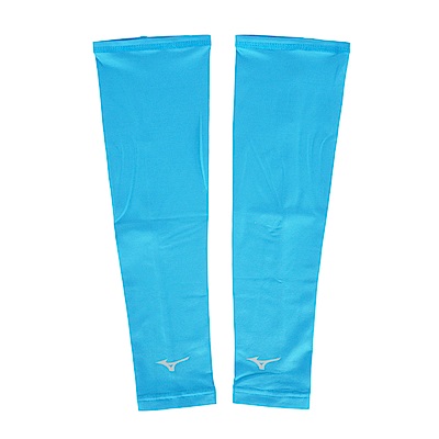 Mizuno ARM Guard [32TY8G0119] 臂套 袖套 運動 工作 吸汗 快乾 防曬 輕薄 2入 水藍