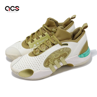 adidas 籃球鞋 DON Issue 5 金 白 綠 男鞋 龍年 新年 CNY Mitchell 愛迪達 IH7517