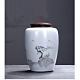 【原藝坊】悠然山水陶瓷密封茶葉罐儲物罐(罐子尺寸10*15cm) product thumbnail 1