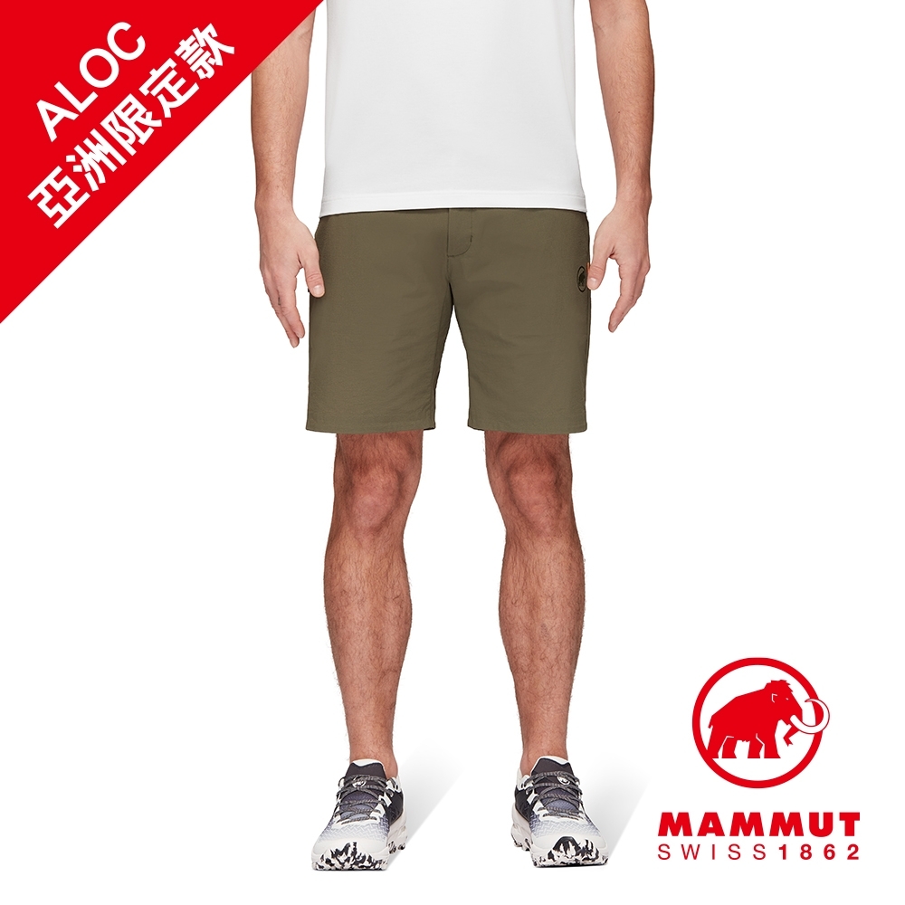 Mammut 長毛象】Trekkers 2.0 Shorts AF Men 防潑水快乾健行短褲綠鬣蜥