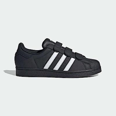 Adidas Superstar CF W IE2967 女 休閒鞋 運動 復古 三葉草 貝殼頭 魔鬼氈 皮革 黑白